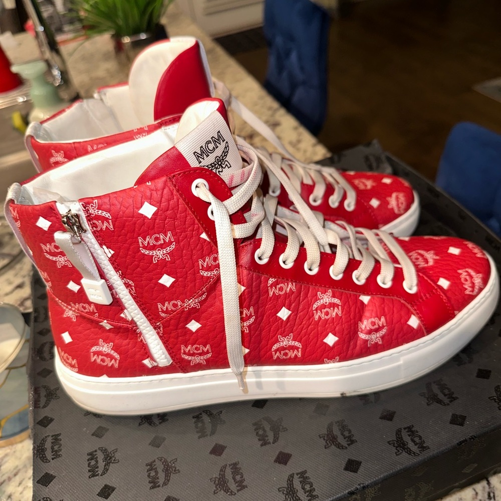 SOLD ‼️MCM Men's High Top Sneakers